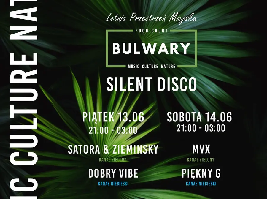 Silent Disco na Bulwarach