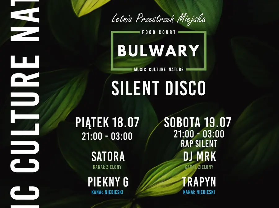 Silent Disco na Bulwarach