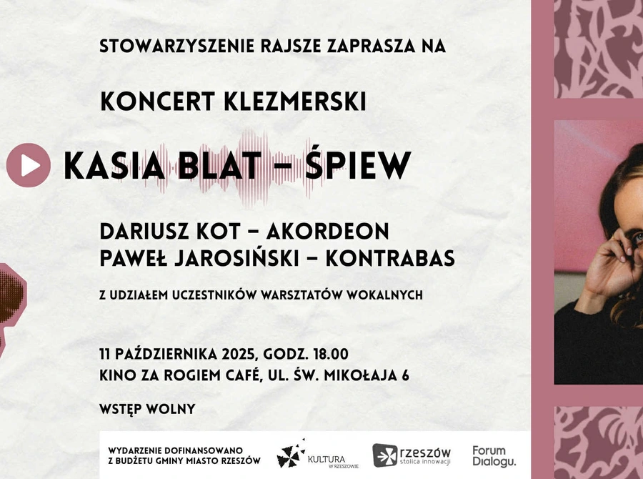 Koncert klezmerski Kasi Blat