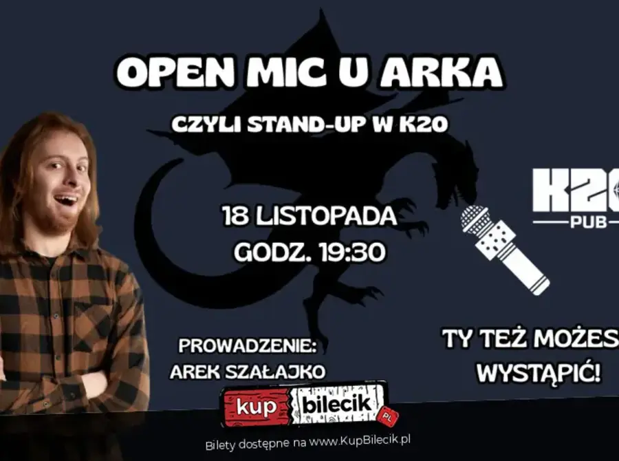 Stand-up: Open Mic u Arka