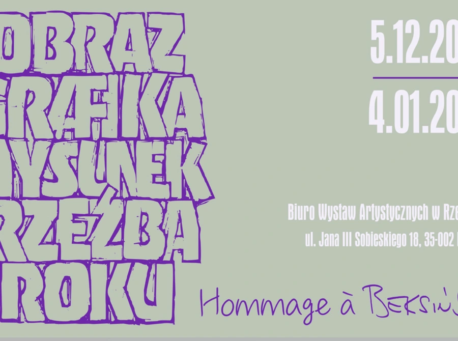 Obraz, Grafika, Rysunek, Rzeźba Roku ‐ Hommage à Beksiński