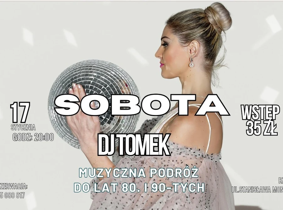 Sobota w Sofie: Dj Tomek