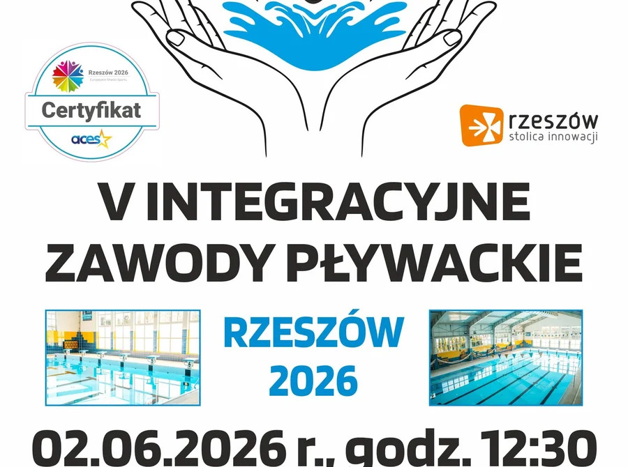 V Integracyjne Zawody Pływackie – Rzeszów 2026
