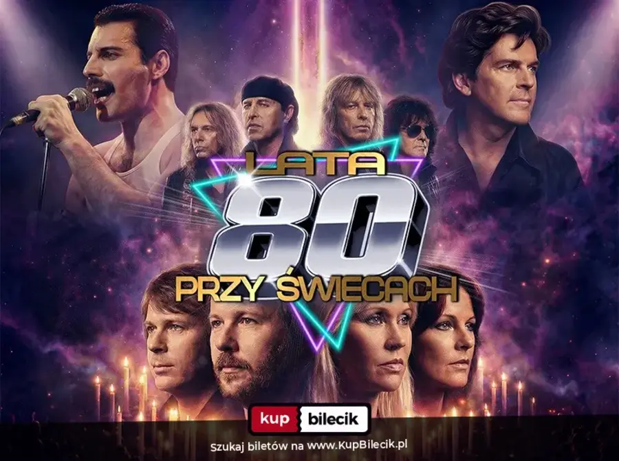 Lata 80-te przy świecach
