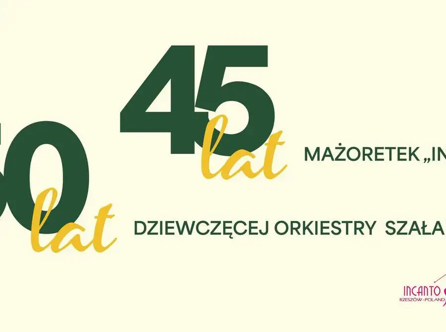 50 lat Dziewczęcej Orkiestry Szałamaistek i 45-lat Zespołu Mażoretek "Incanto"