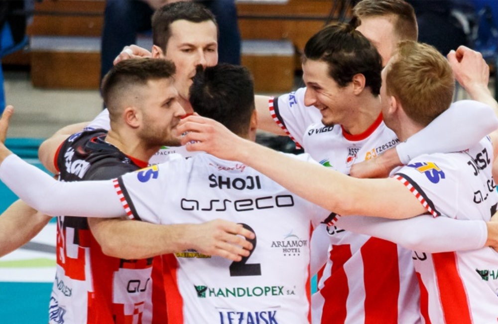 Asseco Resovia Rzeszów pokonuje GKS Katowice w pierwszym spotkaniu