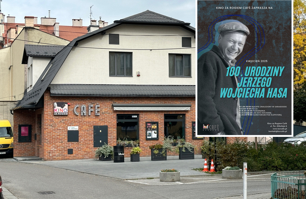 Kwiecień z filmami Wojciecha Jerzego Hasa w Kinie za Rogiem Cafe