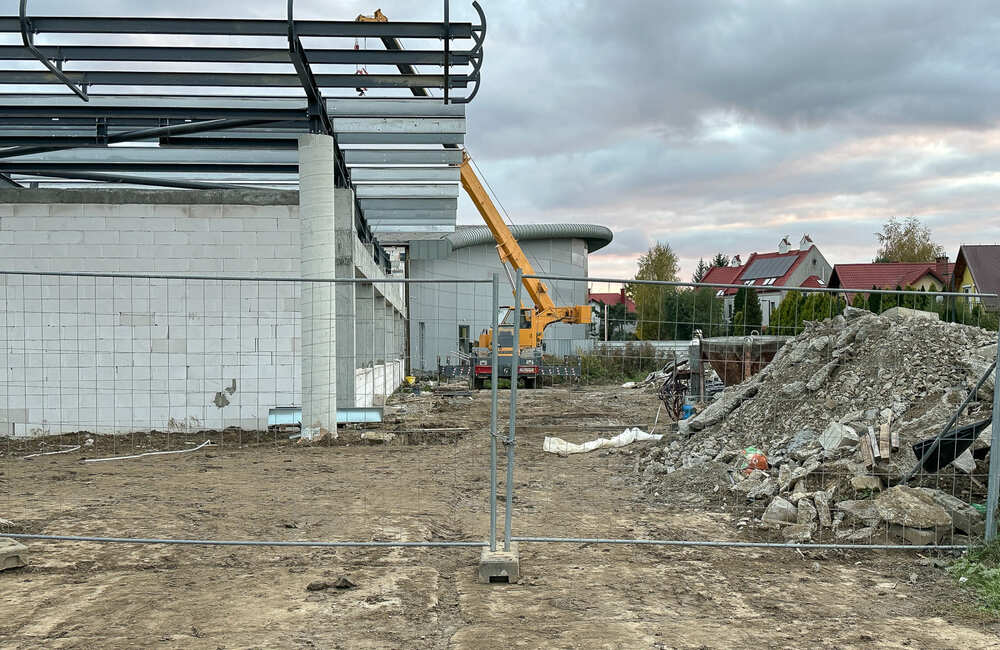 Budowa Podkarpackiego Centrum Sportu Akademickiego, fot. ViC / RESinet.pl