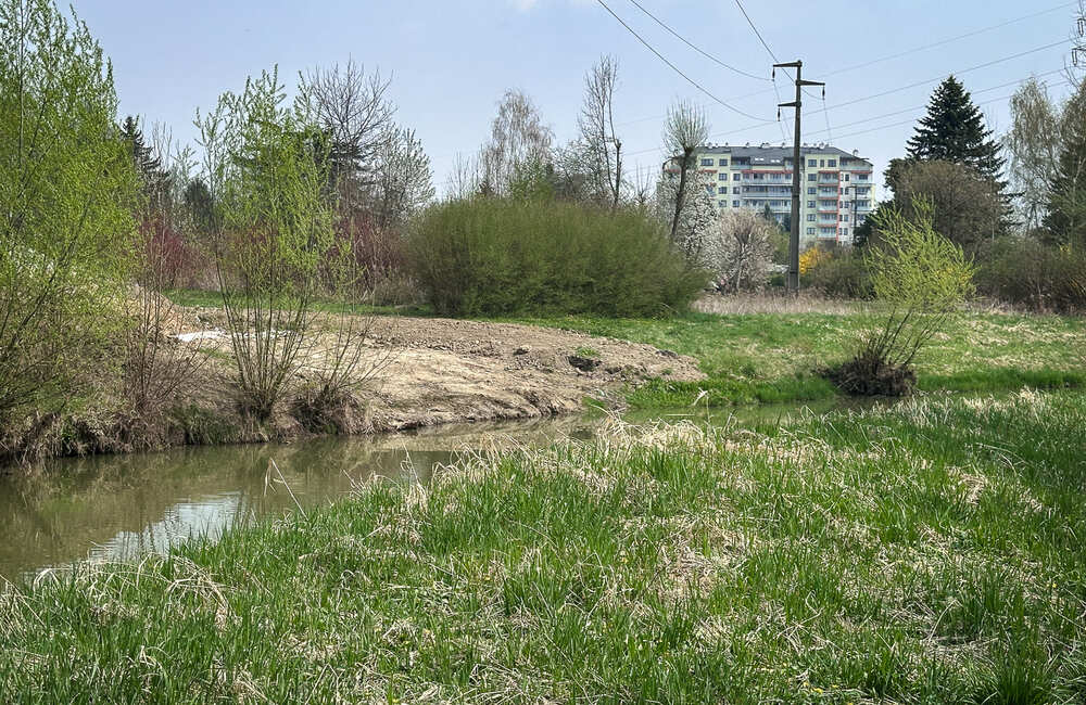 Budowa kładki na osiedlu Drabinianka / fot. RESinet.pl