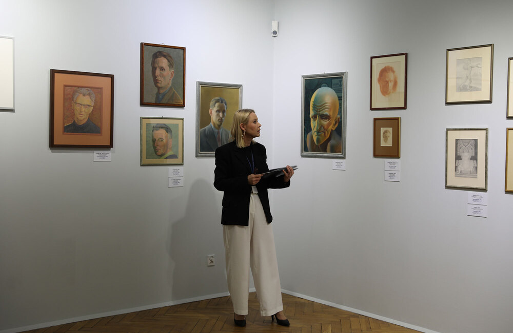 Kuratorskie oprowadzanie po wystawie „Franciszek Frączek Intymnie” / fot. Muzeum Okręgowe w Rzeszowie