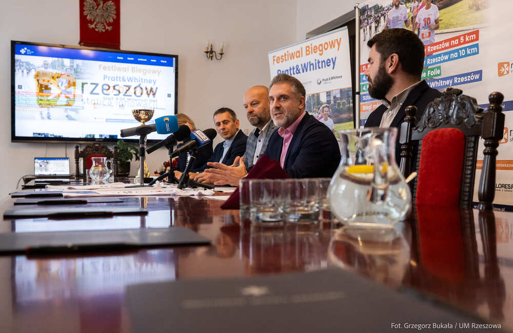 Konferencja prasowa promująca festiwal, fot. Grzegorz Bukała / UM Rzeszowa