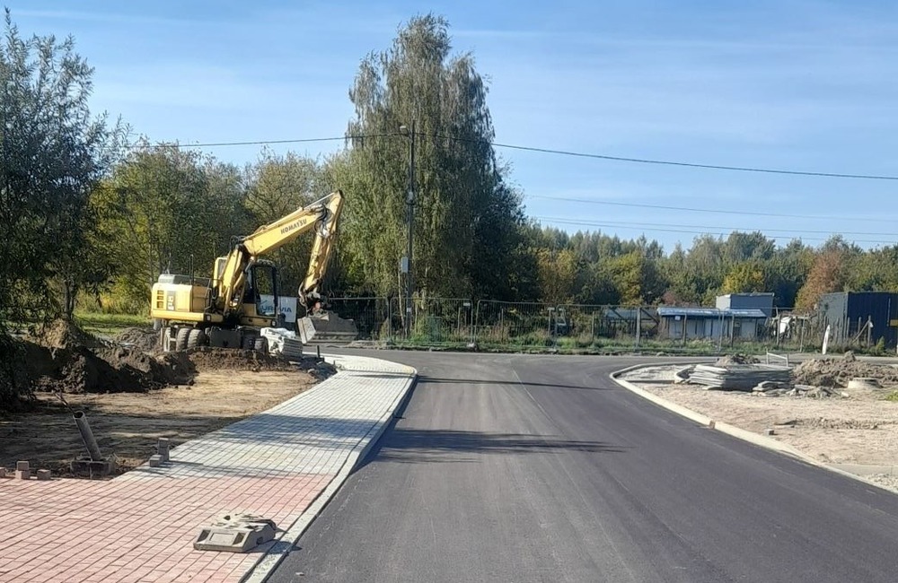 Łącznik ul. Ropczyckiej z ul. Tarnowską prawie gotowy
