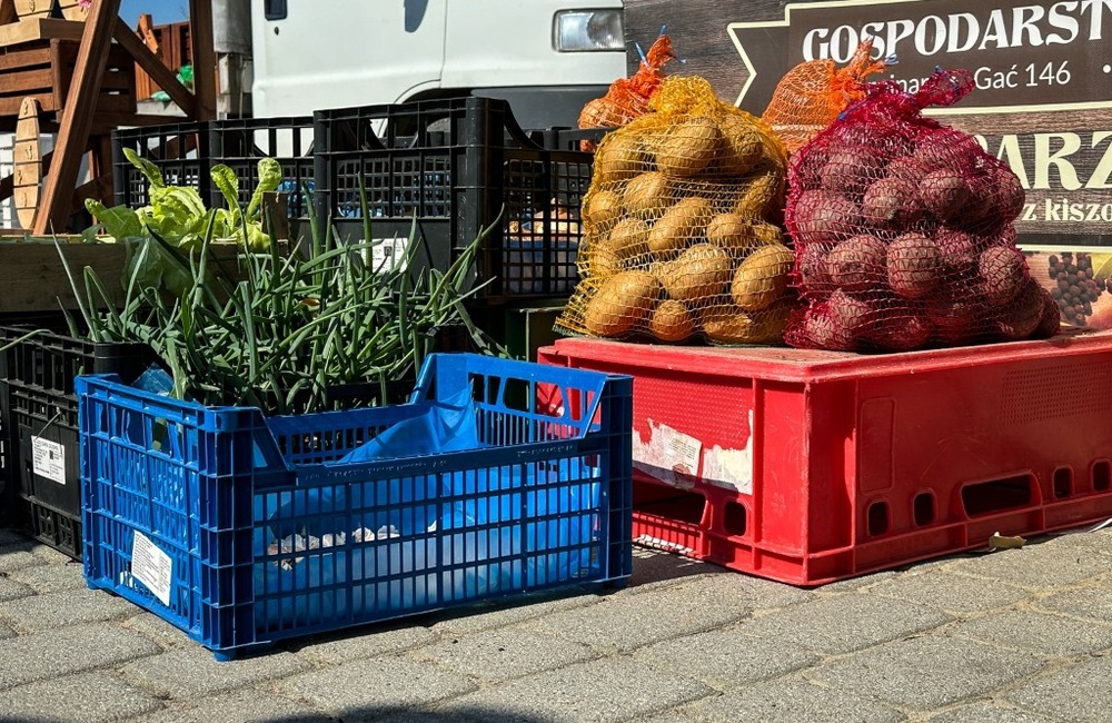Świeże produkty od lokalnych producentów. W sobotę Podkarpacki Bazarek