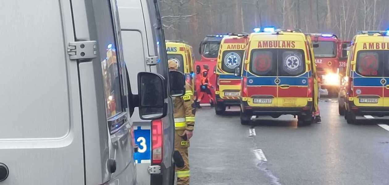 Wypadek w Głogowie Małopolskim / fot. KMP w Rzeszowie