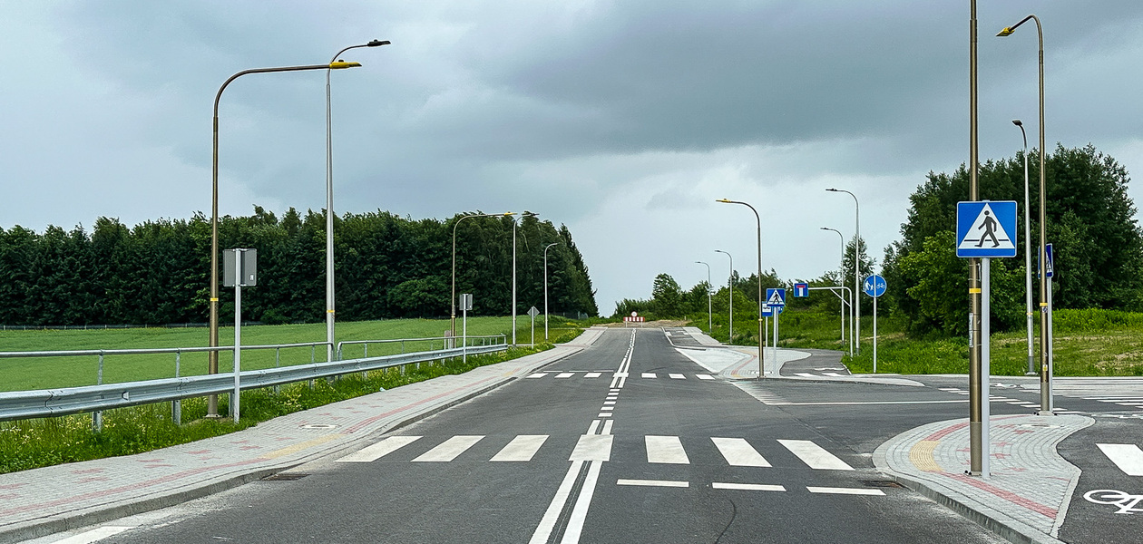 Na zdj. fragment nowego odcinka ul. Wołyńskiej - fot. ViC / RESinet.pl