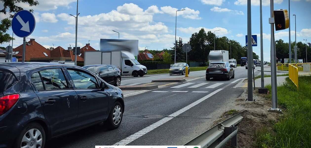 Fotoradar w Głogowie Małopolskim, fot. Centrum Automatycznego Nadzoru nad Ruchem Drogowym