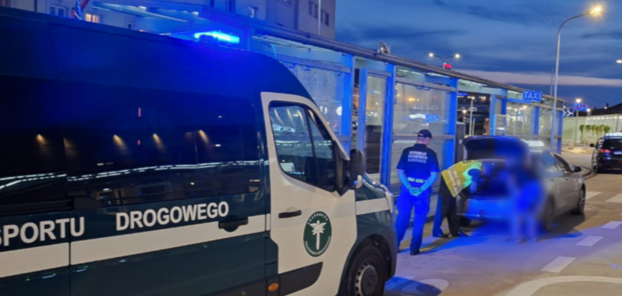 Policyjne kontrole przewozu osób „na aplikację” / fot. KMP w Rzeszowie