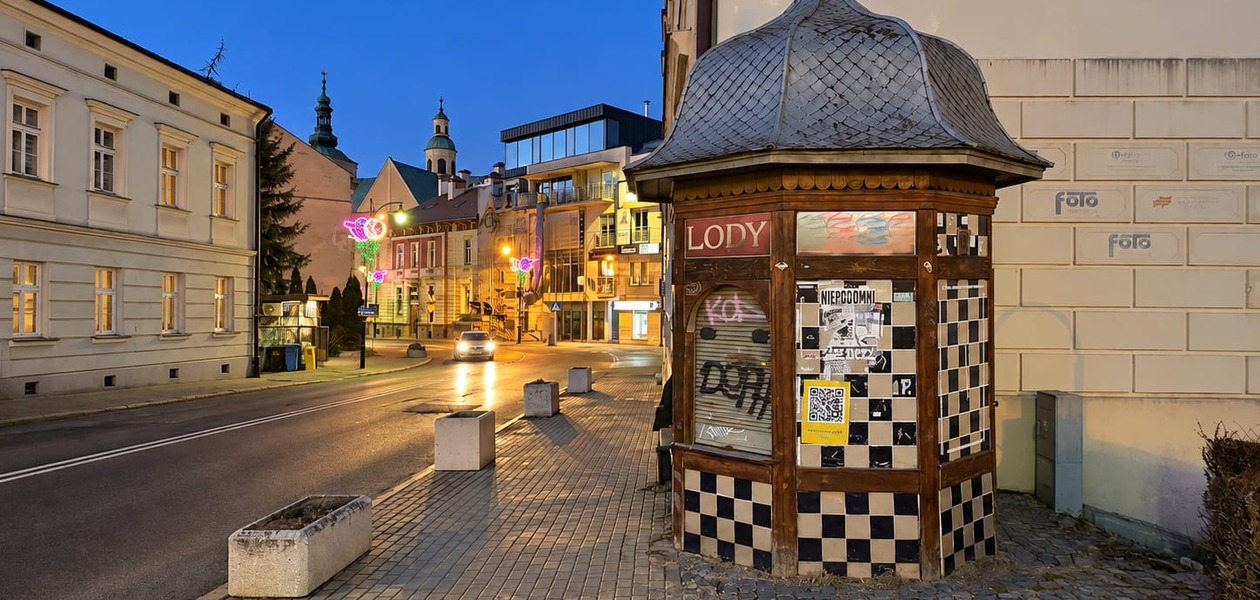 Trafika przy ul. Sokoła / Archiwum RESinet.pl