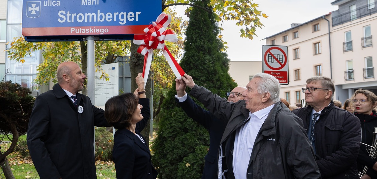 Nadanie ulicy imienia Marii Stromberger, fot. Grzegorz Bukała / UM Rzeszowa