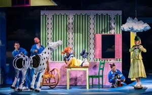 Zdjęcie ze spektaklu Pippi Langstrump / fot. Teatr Maska