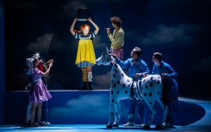 Zdjęcie ze spektaklu Pippi Langstrump / fot. Teatr Maska