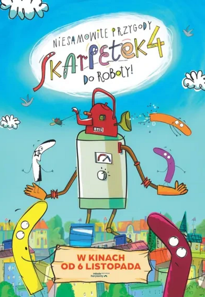Niesamowite przygody skarpetek 4. Do roboty!