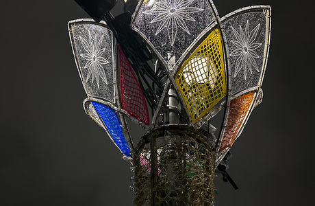 Montaż świątecznych iluminacji w centrum Rzeszowa - fot. ViC / RESinet.pl