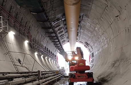 Drążenie tunelu na S19 Rzeszów Płd. - Babica / fot. GDDKiA