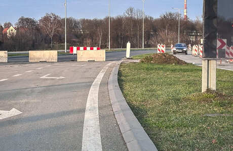 Ostatnie prace na budowie Wisłokostrady (grudzień 2025) - fot. ViC / RESinet.pl