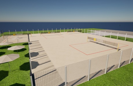 W centrum Rzeszowa powstaje arena z boiskami do siatkówki plażowej. Odbędzie się tu m.in. Puchar Świata