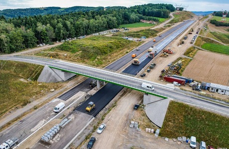 Budowa drogi ekspresowej S19 Babica - Jawornik / fot. GDDKiA