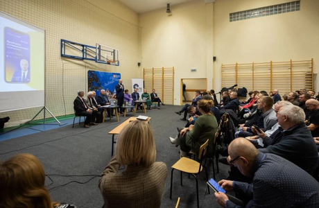 Prezydent Rzeszowa spotka się z mieszkańcami Budziwoja Spotkanie Prezydenta Miasta Rzeszowa z mieszkańcami, fot. Grzegorz Bukała, UM Rzeszowa