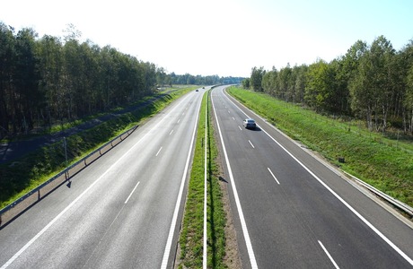 S19 Sokołów Młp. – Jasionka. Kolejne 4 km trasy i MOP Nienadówka dla kierowców Droga ekspresowa S19 (kierunek Rzeszów), fot. GDDKiA