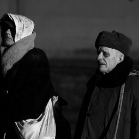Rekonstrukcja "Na nieludzką ziemię" - Rampa kolejowa - Przemyśl - 28.02.2010 - fot 6