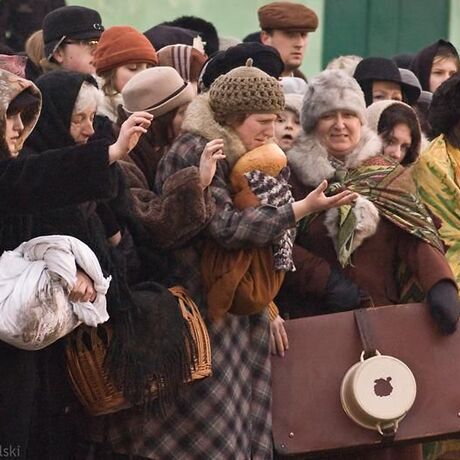 "Na nieludzką ziemię"-widowisko historyczno-teatralne-Przemyśl - fot 20