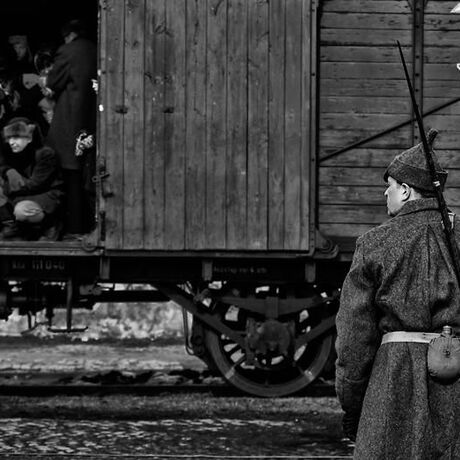 "Na nieludzką ziemię"-widowisko historyczno-teatralne-Przemyśl - fot 10
