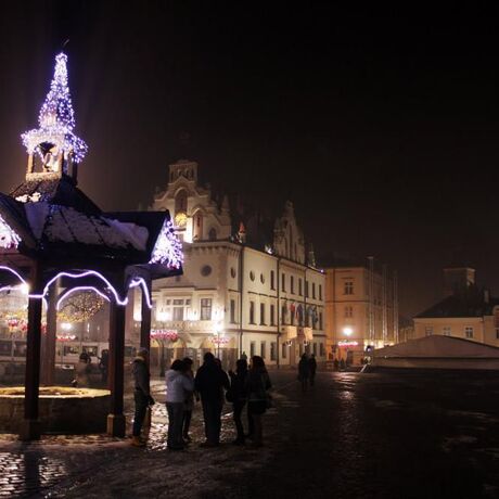 Rzeszów przedświąteczny - Rynek i okolice - Rzeszów - 8.12.2010 - fot 5