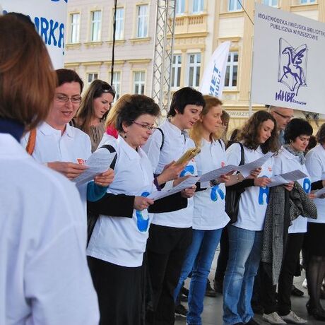 5 minut dla książki - Ogólnopolska akcja w Rzeszowie - fot 11