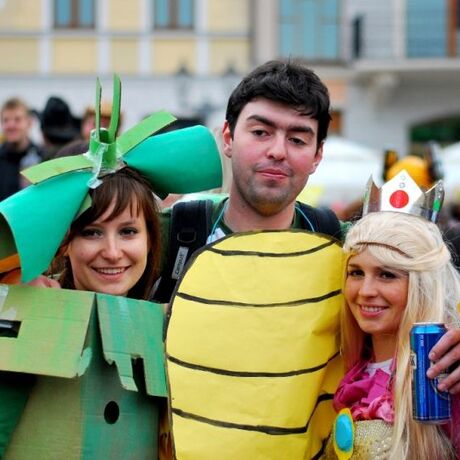 II Podkarpackie Juwenalia - Korowód studencki - fot 12