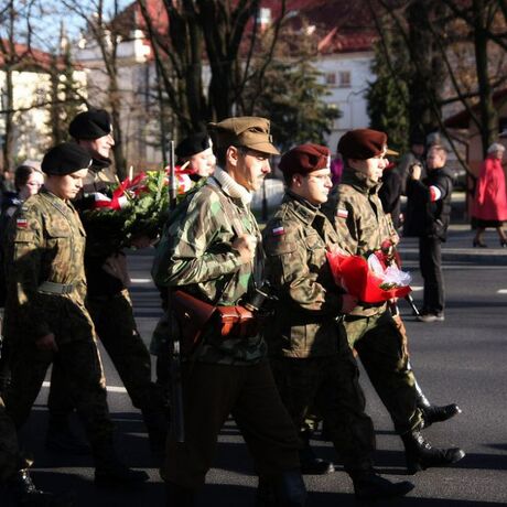  Odsłonięcie i poświecenie pomnika płk. Łukasza Cieplińskiego, - fot 50