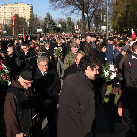  Odsłonięcie i poświecenie pomnika płk. Łukasza Cieplińskiego, - fot 47