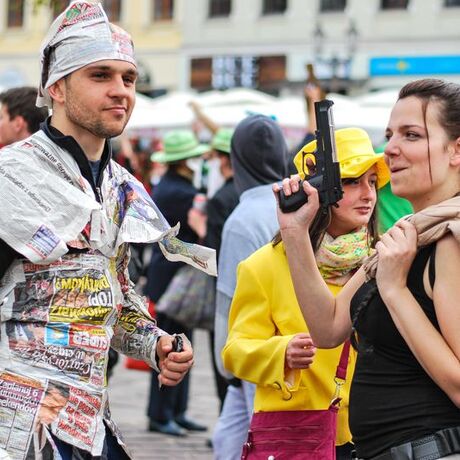 Juwenalia 2014 - Studencki Korowód na Rynku - fot 27