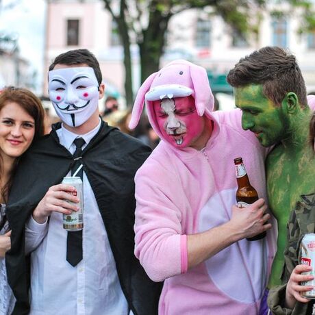 Juwenalia 2014 - Studencki Korowód na Rynku - fot 13