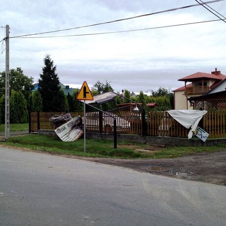 Malawa. Tragiczne skutki wichury - 14.08.2014 - fot 15