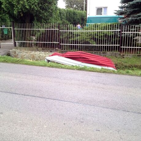 Malawa. Tragiczne skutki wichury - 14.08.2014 - fot 12