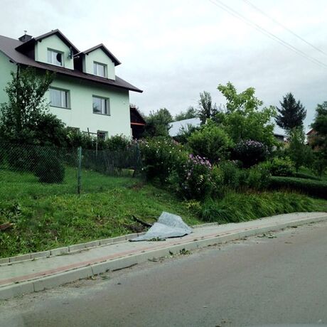 Malawa. Tragiczne skutki wichury - 14.08.2014 - fot 4