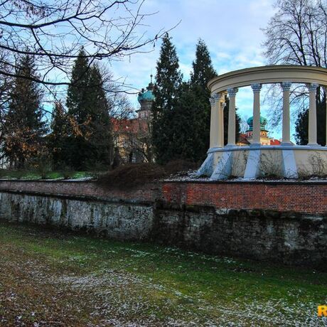 Park zamkowy w Łańcucie - styczeń 2015 - fot 3