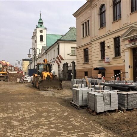 Przebudowa ul. 3 Maja (25.03.2017) - fot 2