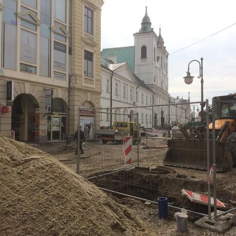 Przebudowa ul. 3 Maja (25.03.2017) - fot 9