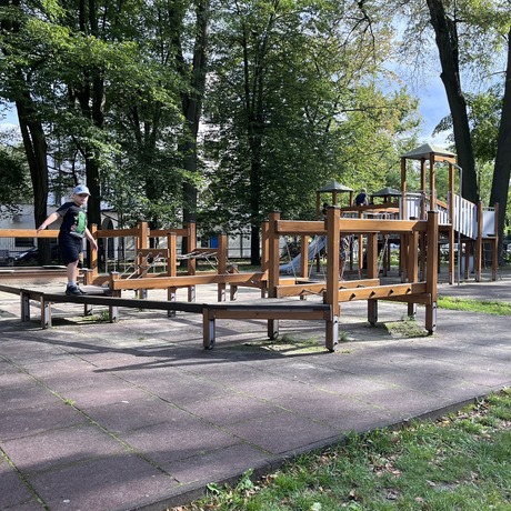 Plac zabaw w Ogrodzie Miejskim im. Solidarności w Rzeszowie - fot 11